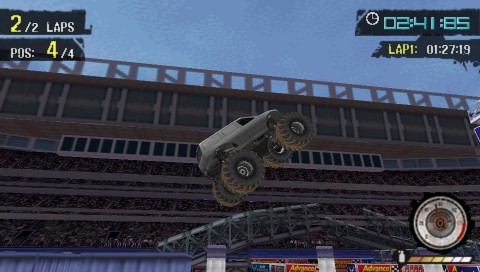 Monster Jam: Path of Destruction screenshot 3 for PSP